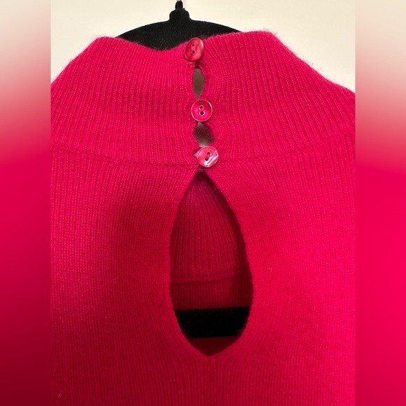 Dana Buchman 100% Cashmere Sleeveless Mock-neck Sweater - Picture 7 of 9